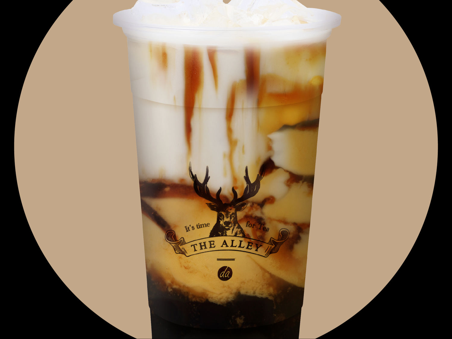 Brown Sugar Boba Creme Brulee Milk