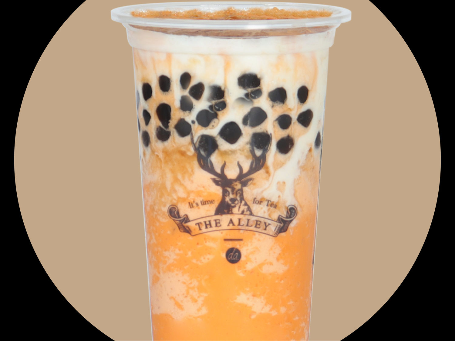 Crunchy Thai Milk Tea Slushy