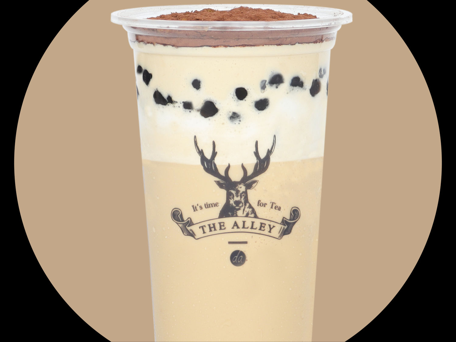 Crunchy Tiramisu Milk Tea Slushy