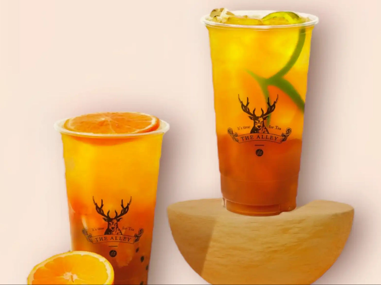 Lemon Lychee Peach Oolong Tea