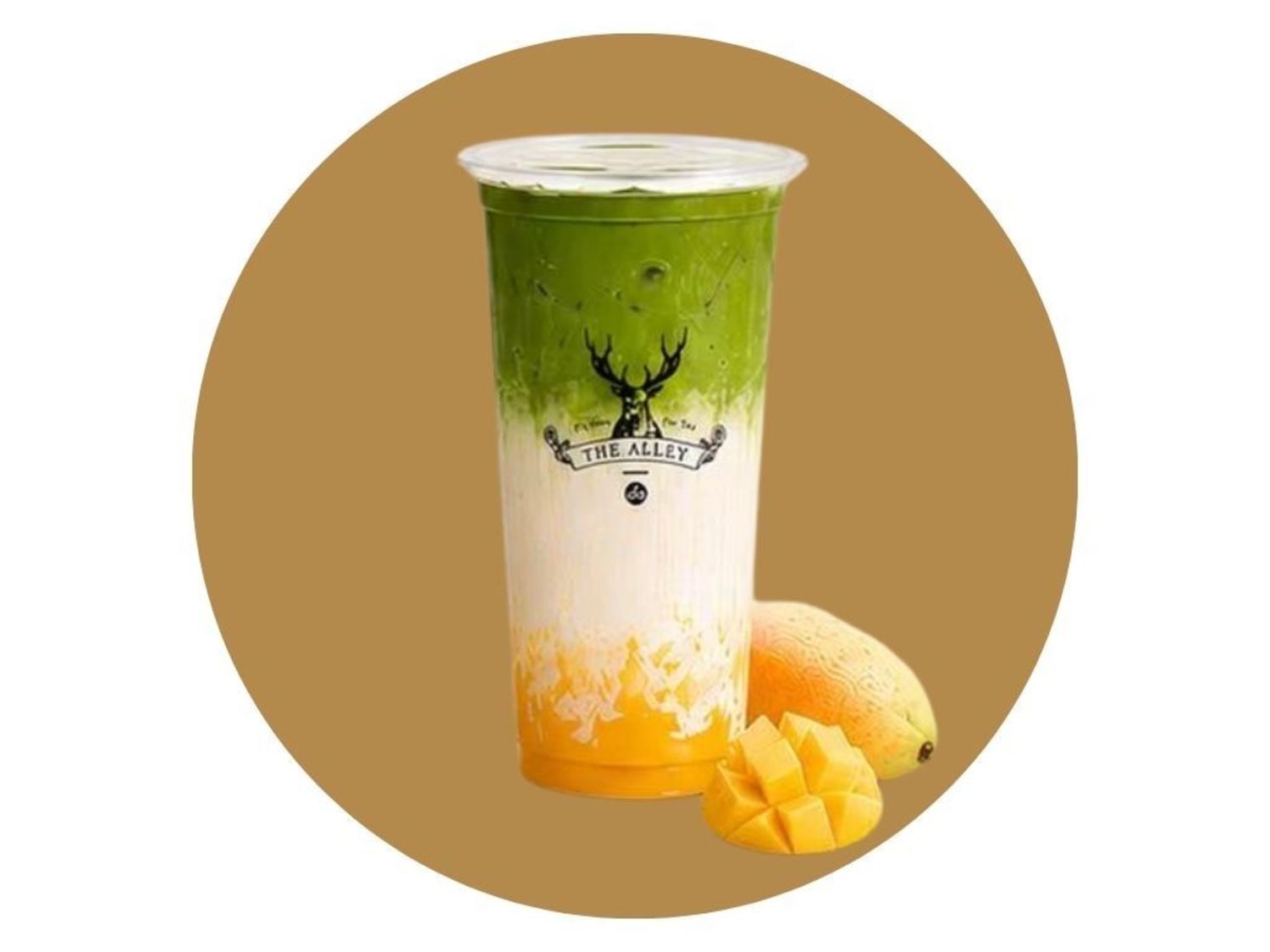 Mango Matcha Latte