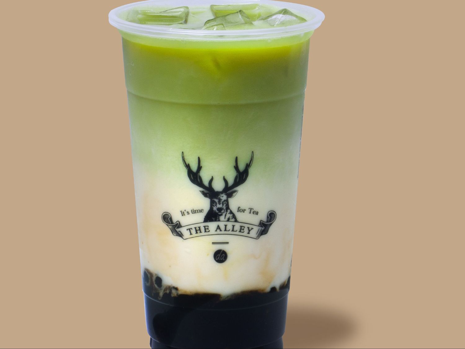 Matcha Brown Sugar Boba Milk