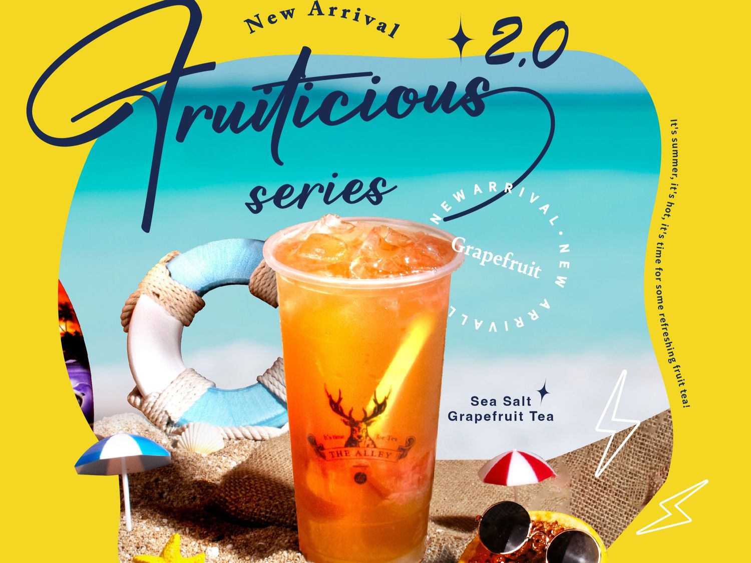 Sea Salt Grapefruit Green Tea