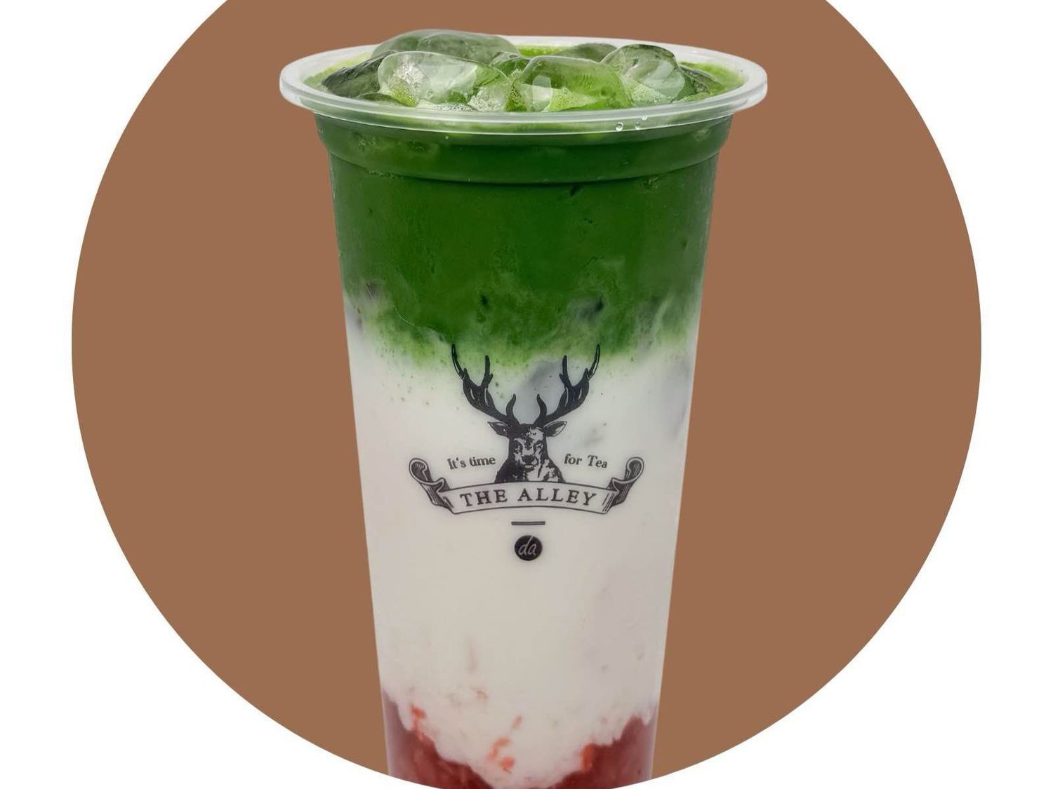 Strawberry Matcha Latte