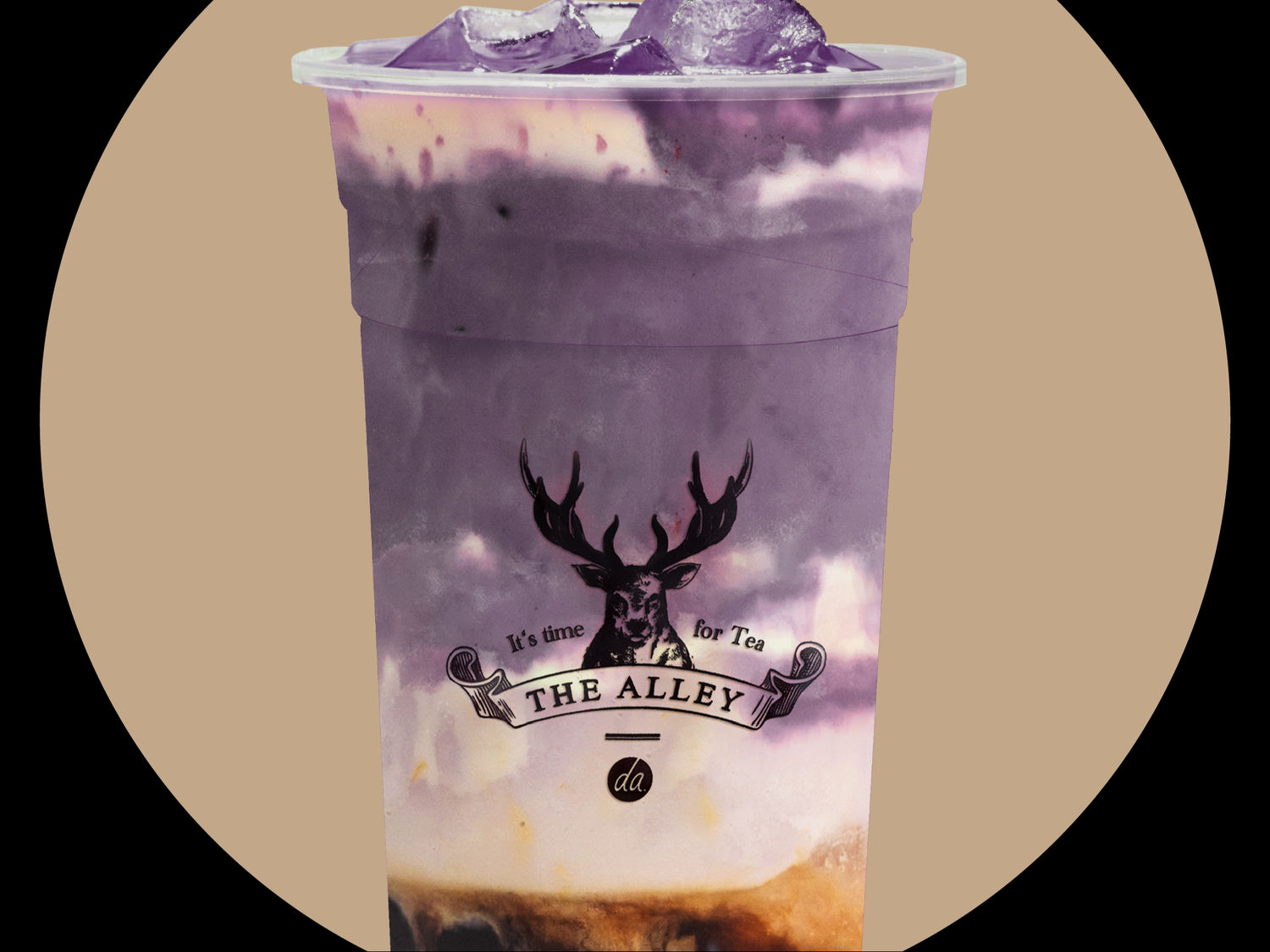 Ube Creme Brulee Brown Sugar Boba Milk